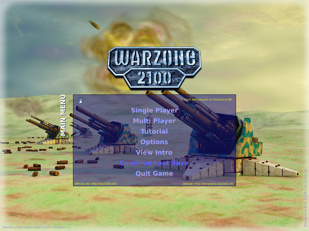 Warzone2100 – XtraDeb